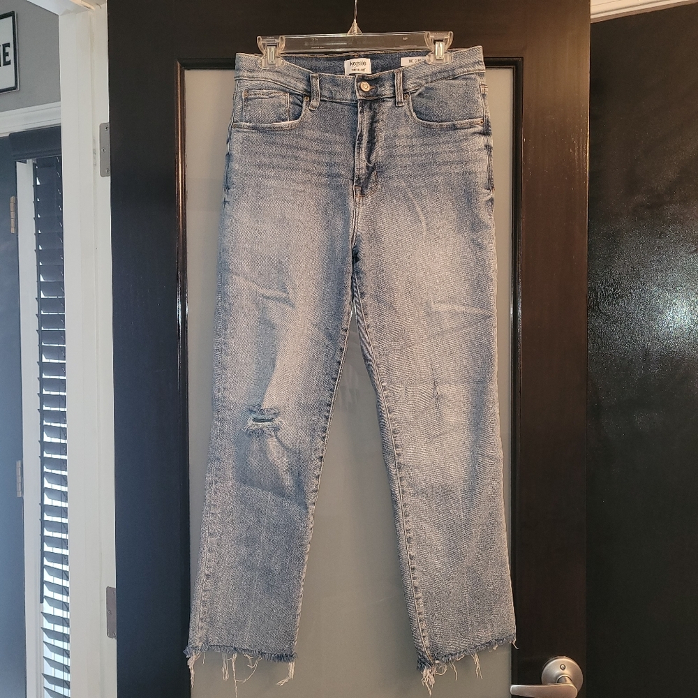 Kensie VINTAGE LUXE The Slim Distressed Jeans | Women's Sz 10/30